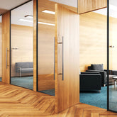 Set maner inox, 45 grade, D=32 mm, L=1000 mm, satinat