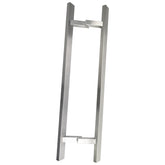 Set maner inox, 45 grade, dreptunghiular 20x40 , L=1400 mm, satinat