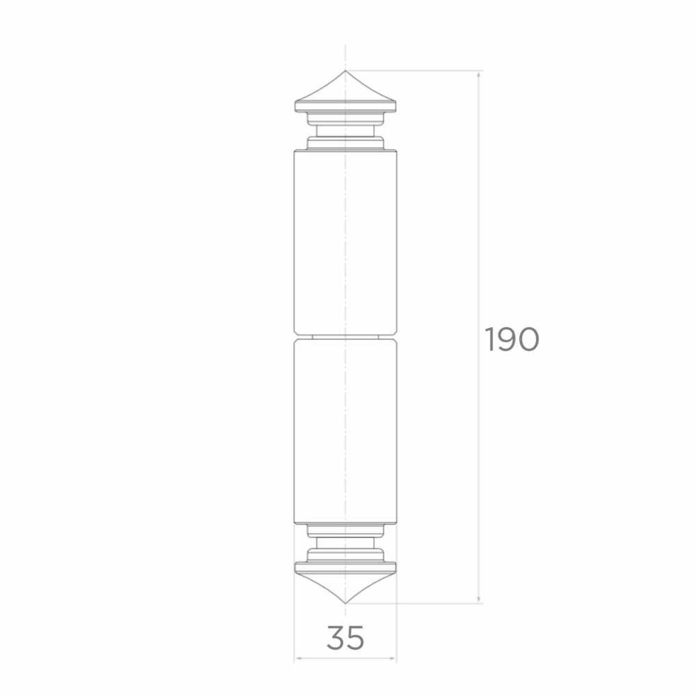 Balama sudabila D=35 L=190 mm