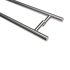 Set maner inox,45 grade, D=32 mm, L=800 mm, satinat