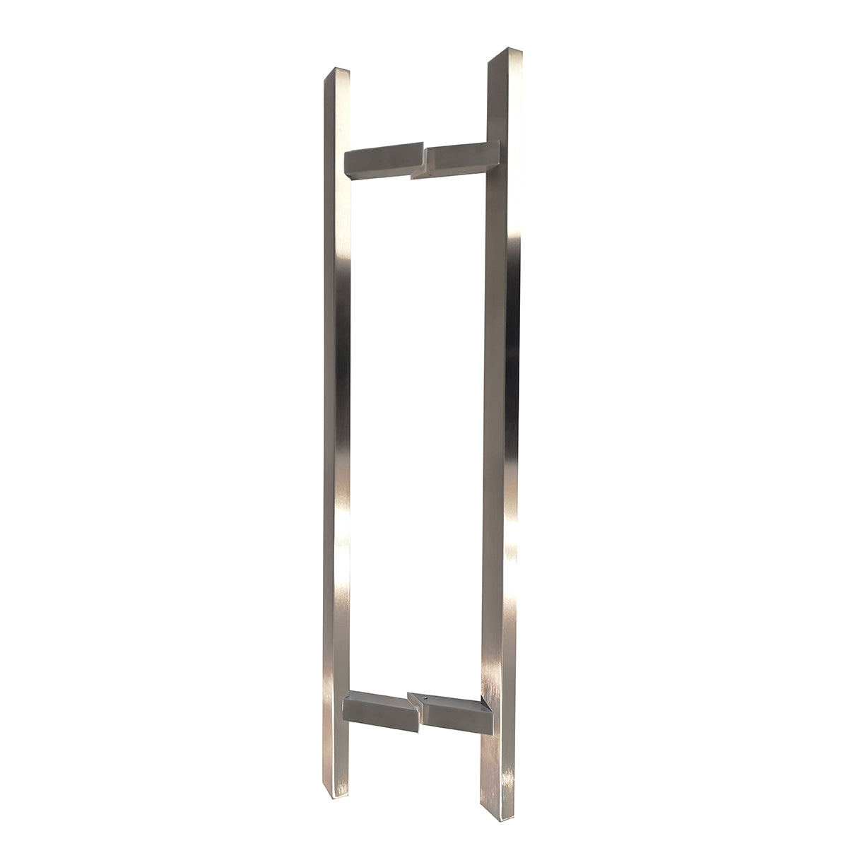 Set maner inox, 45 grade, dreptunghiular 20x40 mm , L=800 mm , satinat